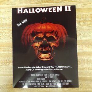 Halloween 2 1981 8x10  Glossy Mini Poster Horror Movie Wall Art John Carpenter